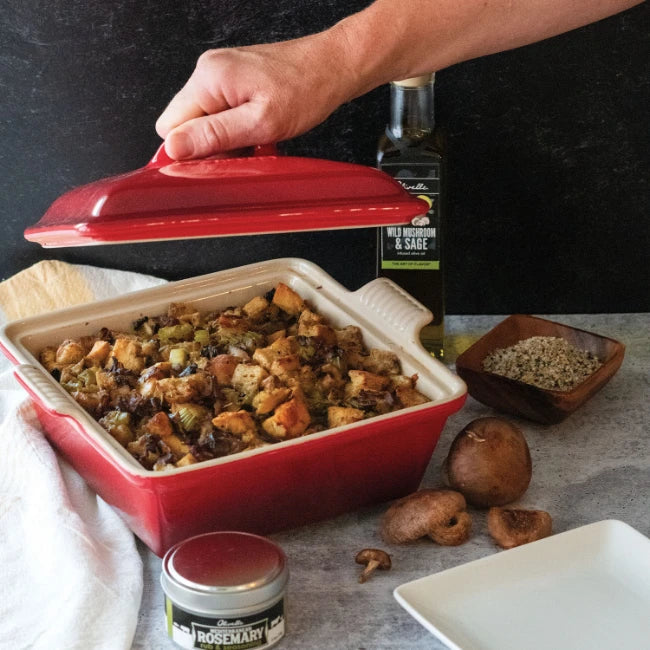 Savory Bacon And Mushroom Stuffing