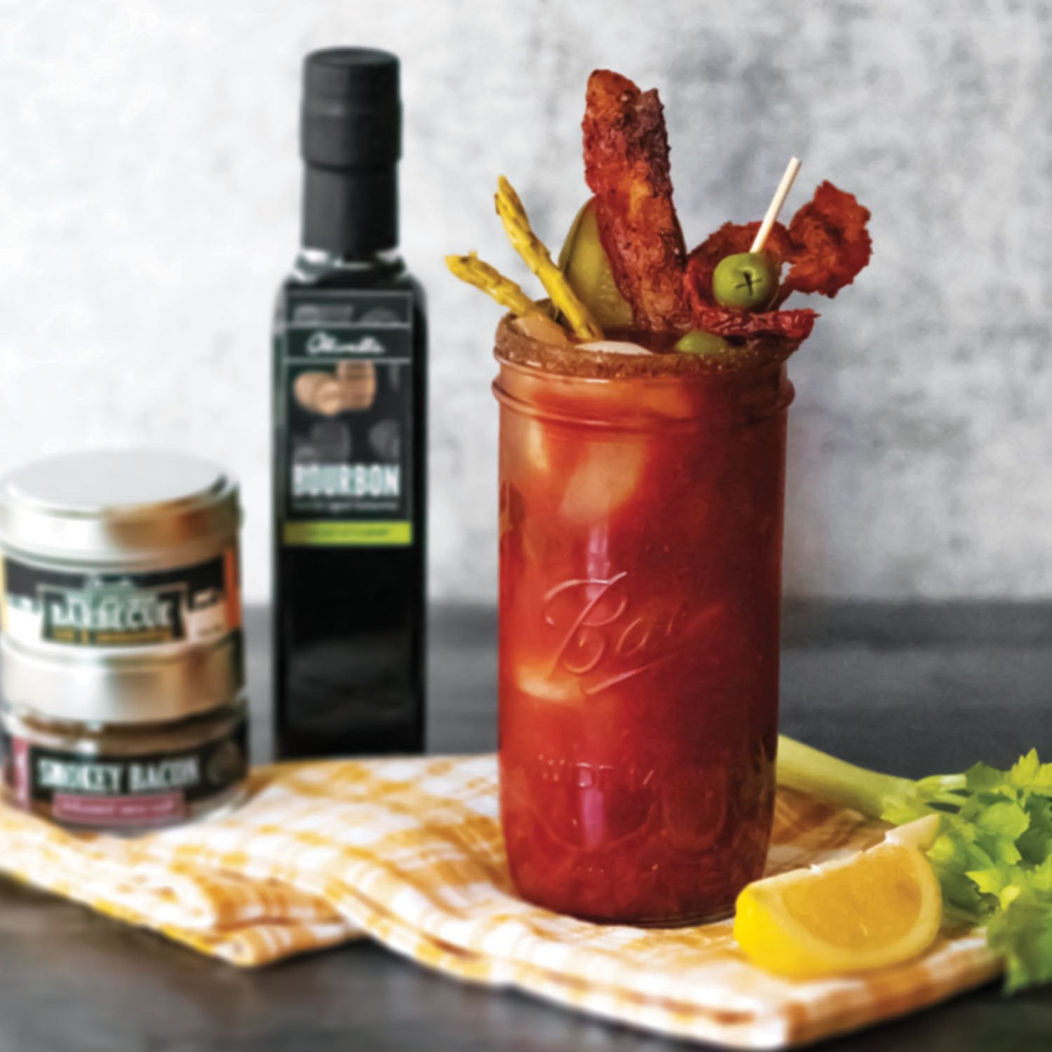 Bourbon Bacon Bloody Mary