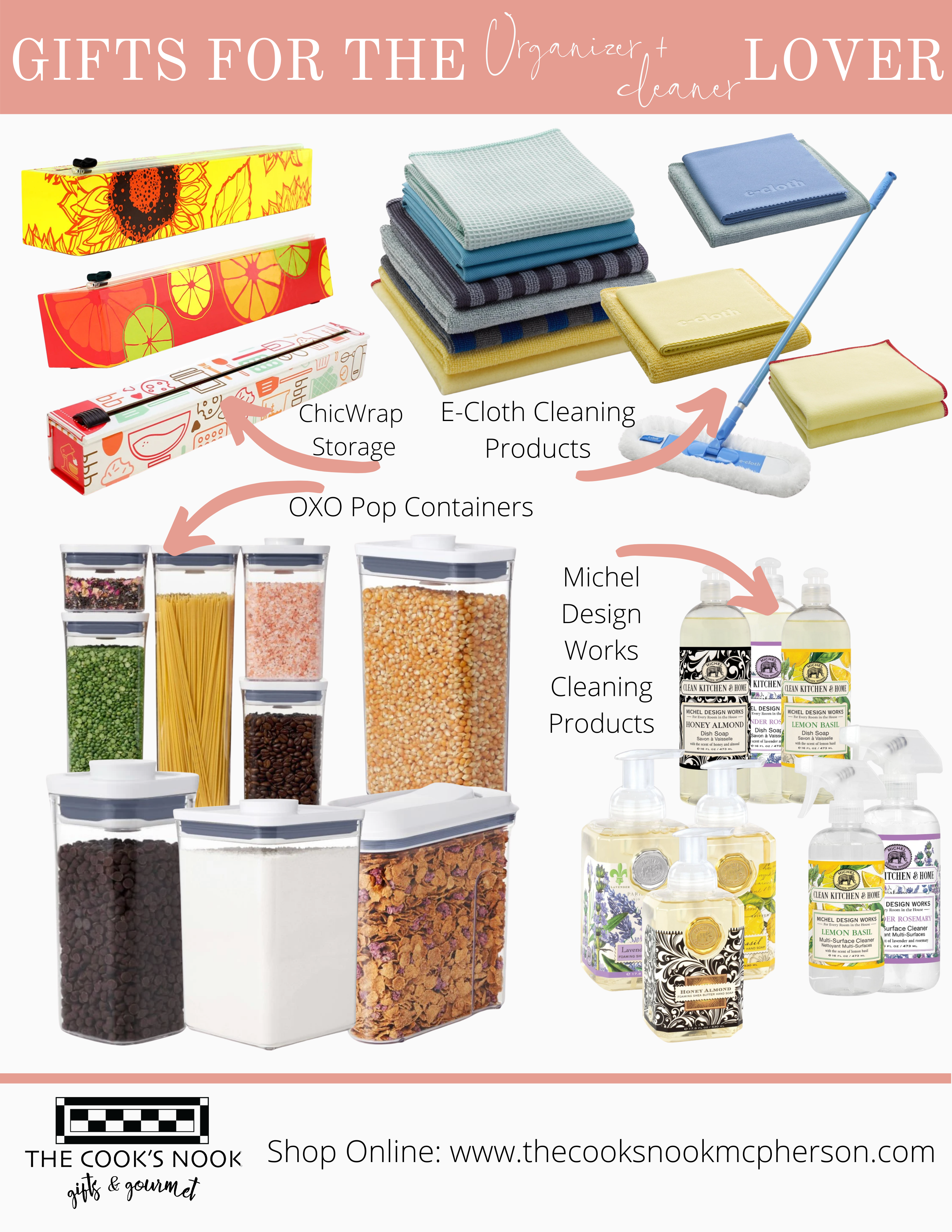 Gifts For The Organizer + Home Cleaner