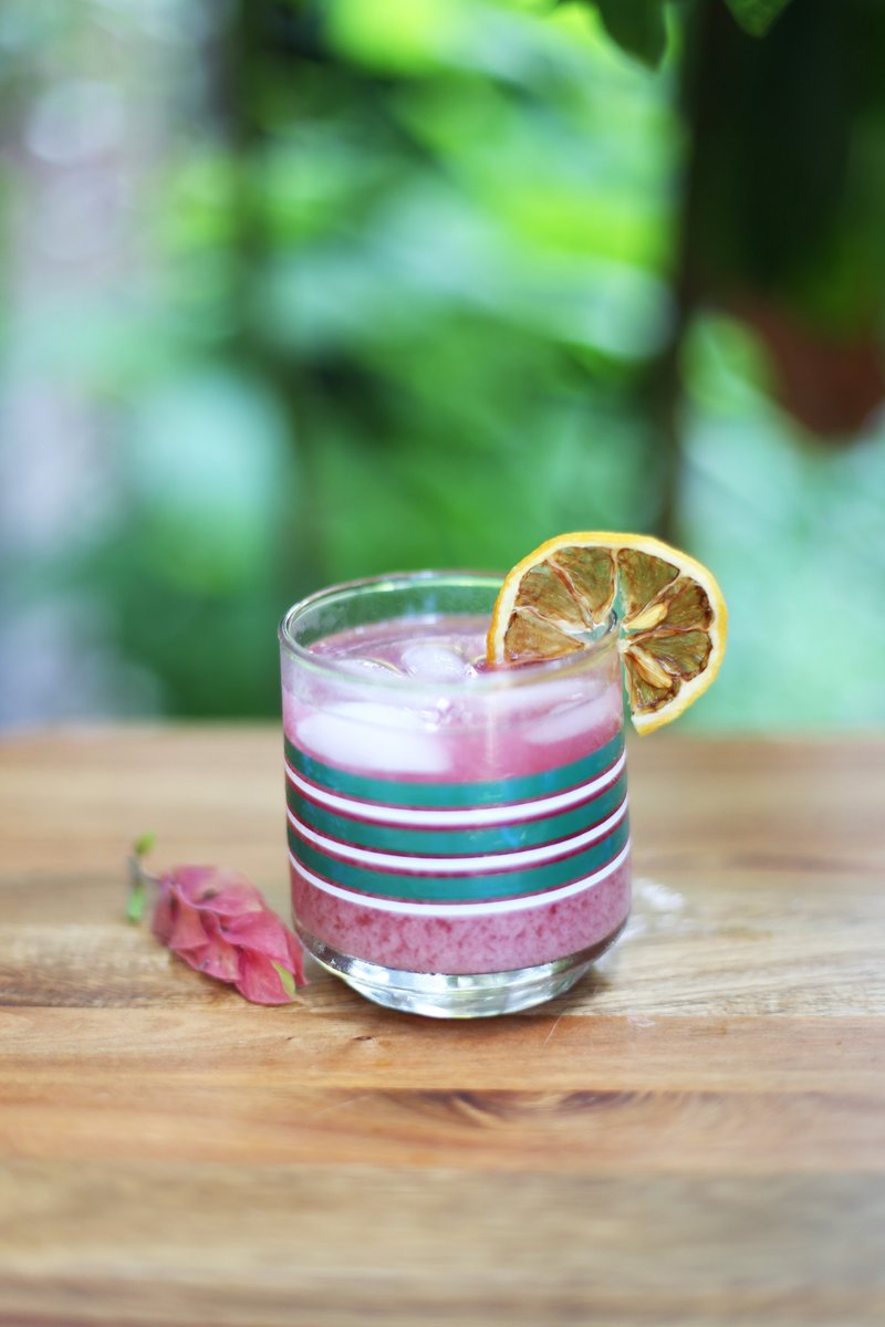 Hibiscus Ginger Lemon + Burbon