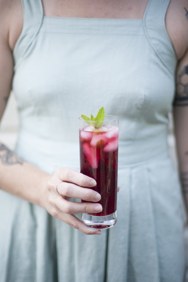 Hibiscus Ginger Lemon + Rum
