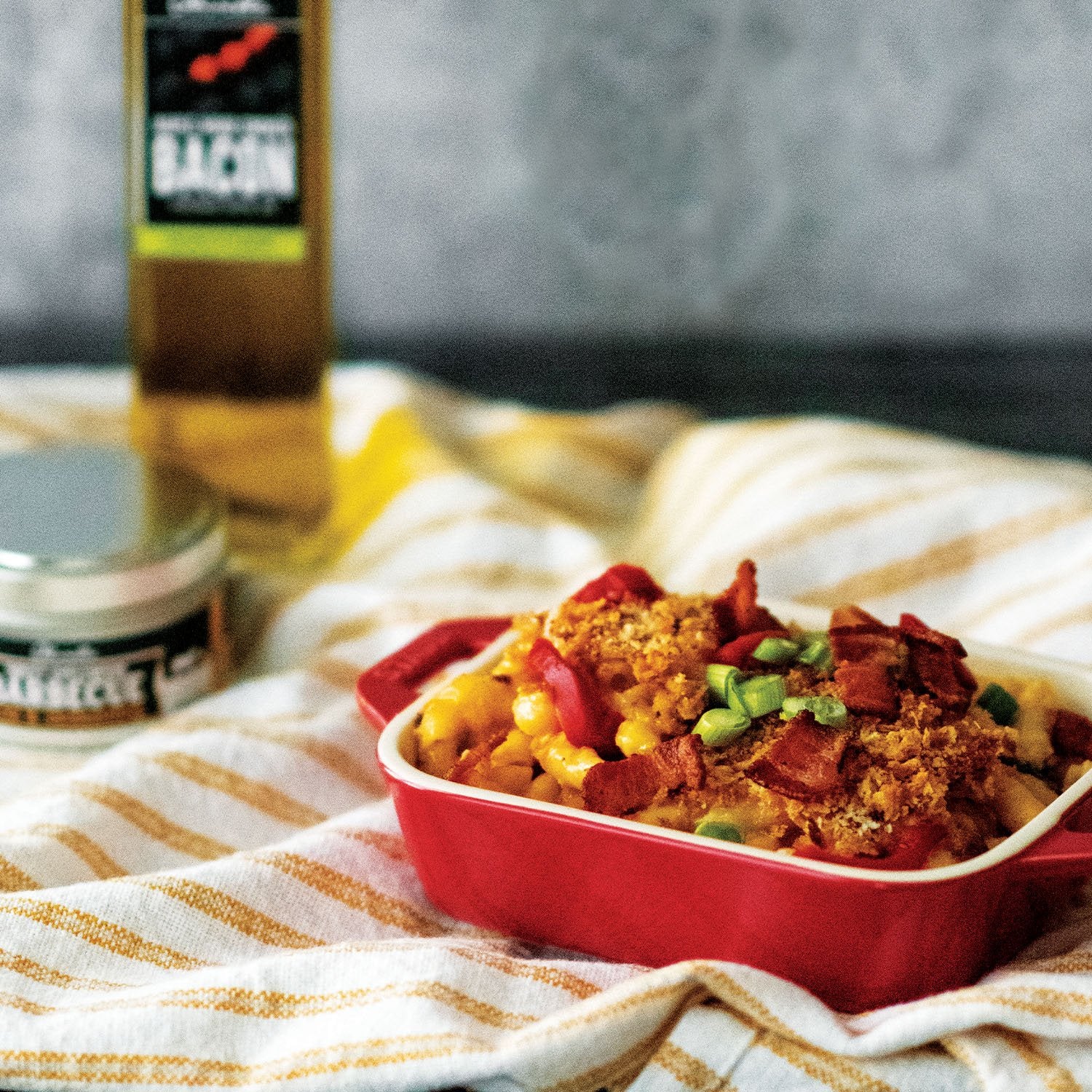 Souther Style Bacon & Pimento Mac and Cheese