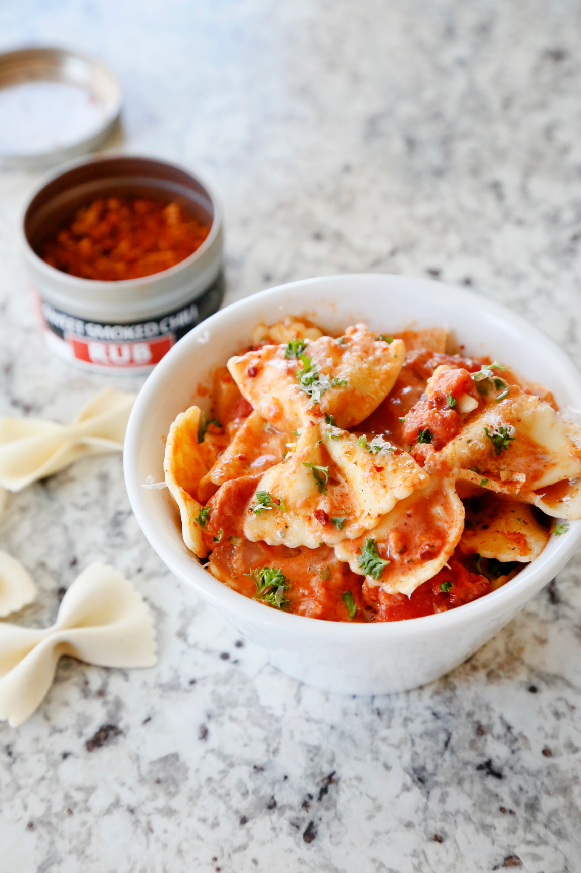 Pasta with Vodka Cream Sauce
