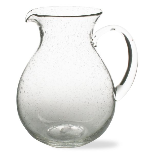TAG Bubble Glass Pitcher - Clear