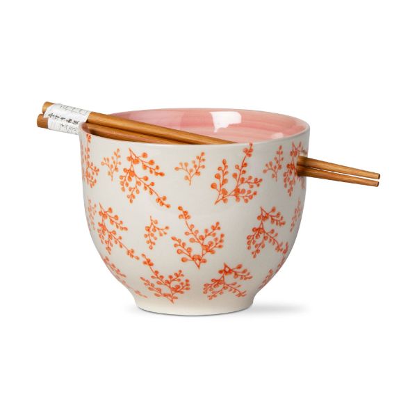 TAG Ramen Noodle Bowls with Chopsticks