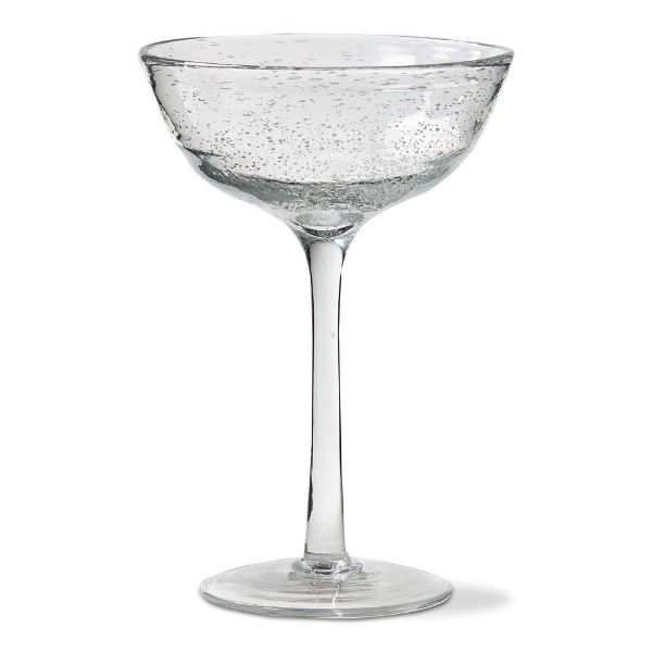 Bubble Glass Coupe Clear