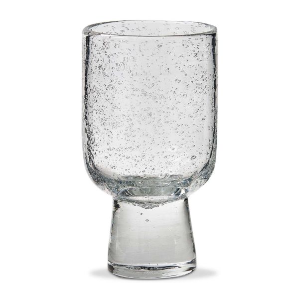 Bubble Glass Footed All Purpose Clear