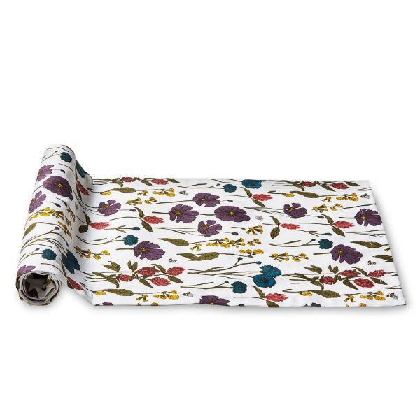 Lavender & Honey Bee Flowers Runner