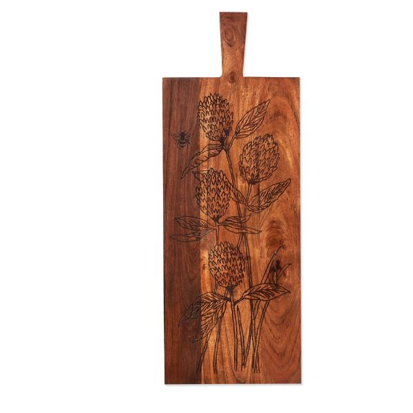 Natural Lavender & Honey Rectangle Board
