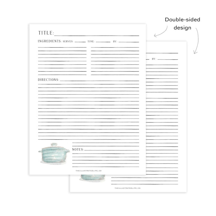 Recipe Binder Kit