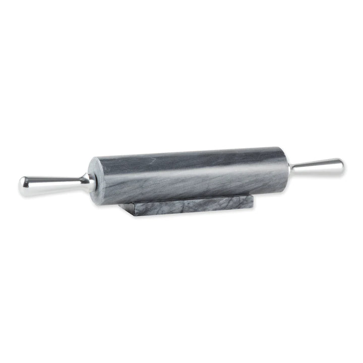 RSVP Grey Marble Rolling Pin, No Stand