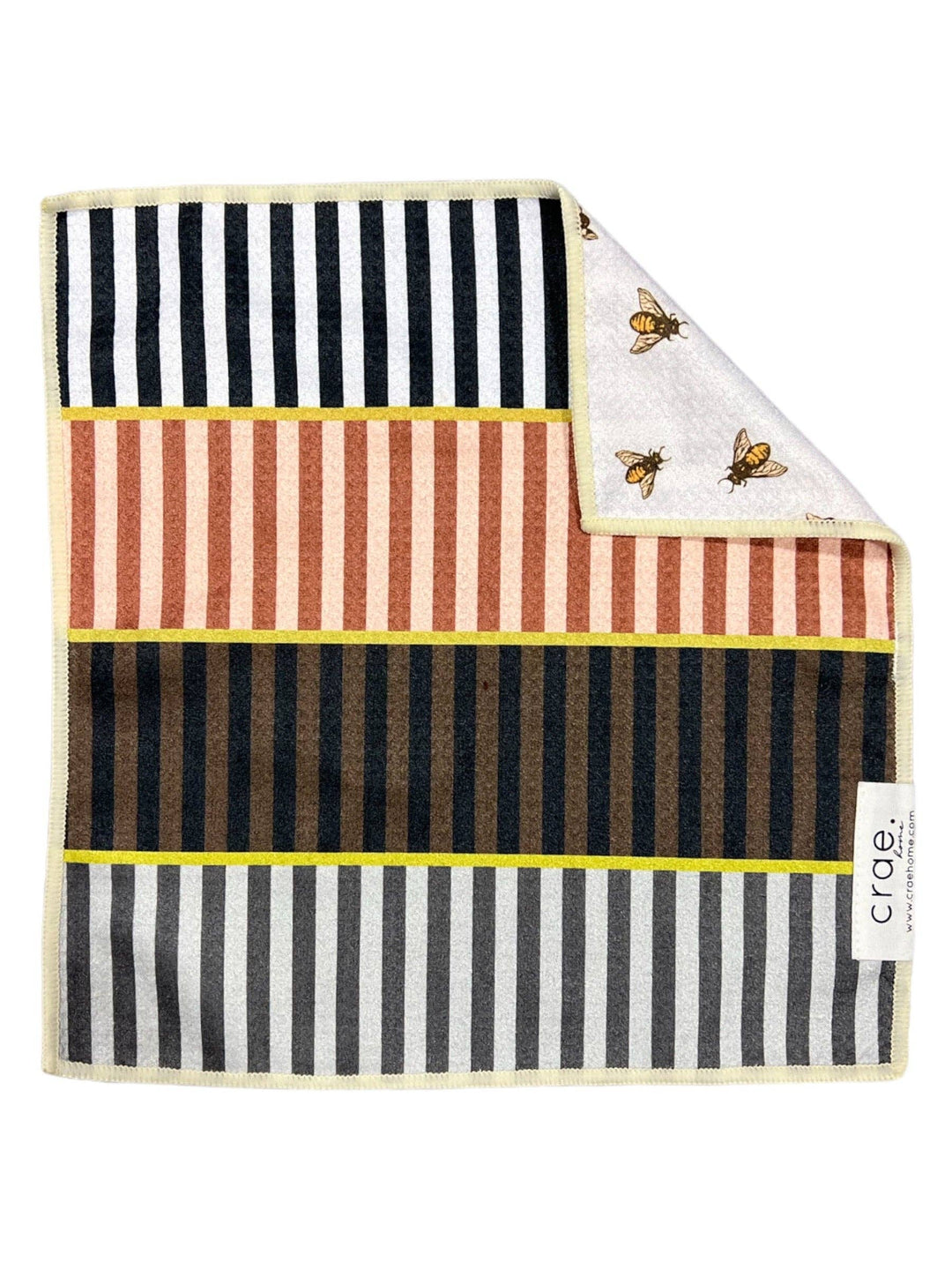 Crae.Home Milk and Honey Reversible Washcloth