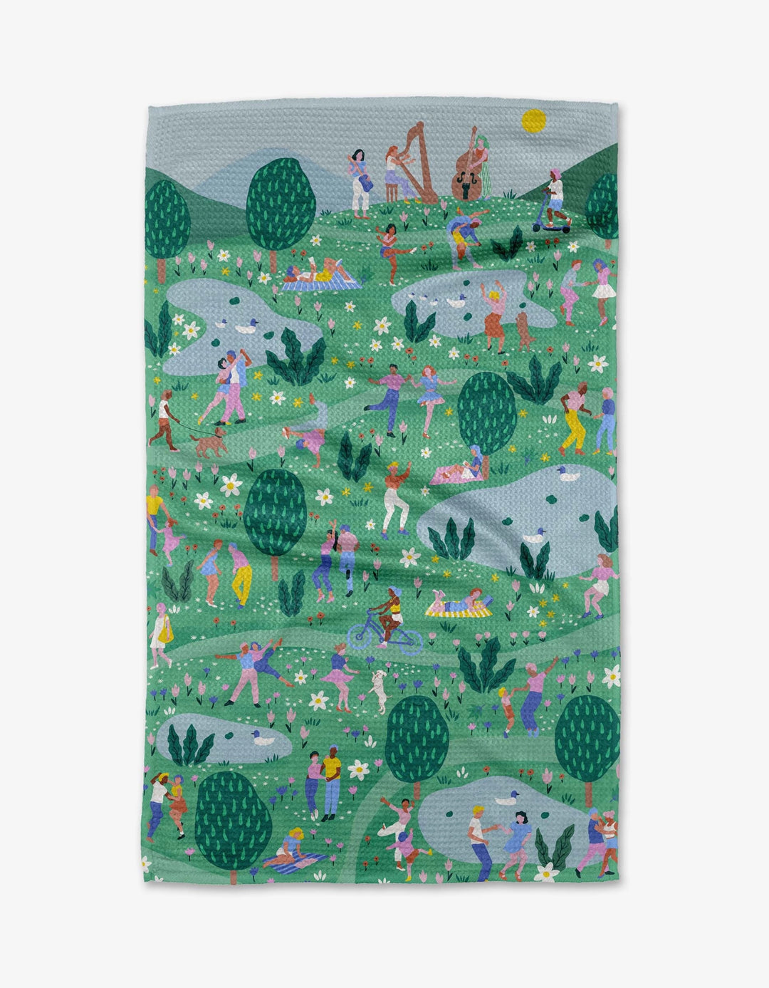 Spring Festival Kitchen Tea Towel
