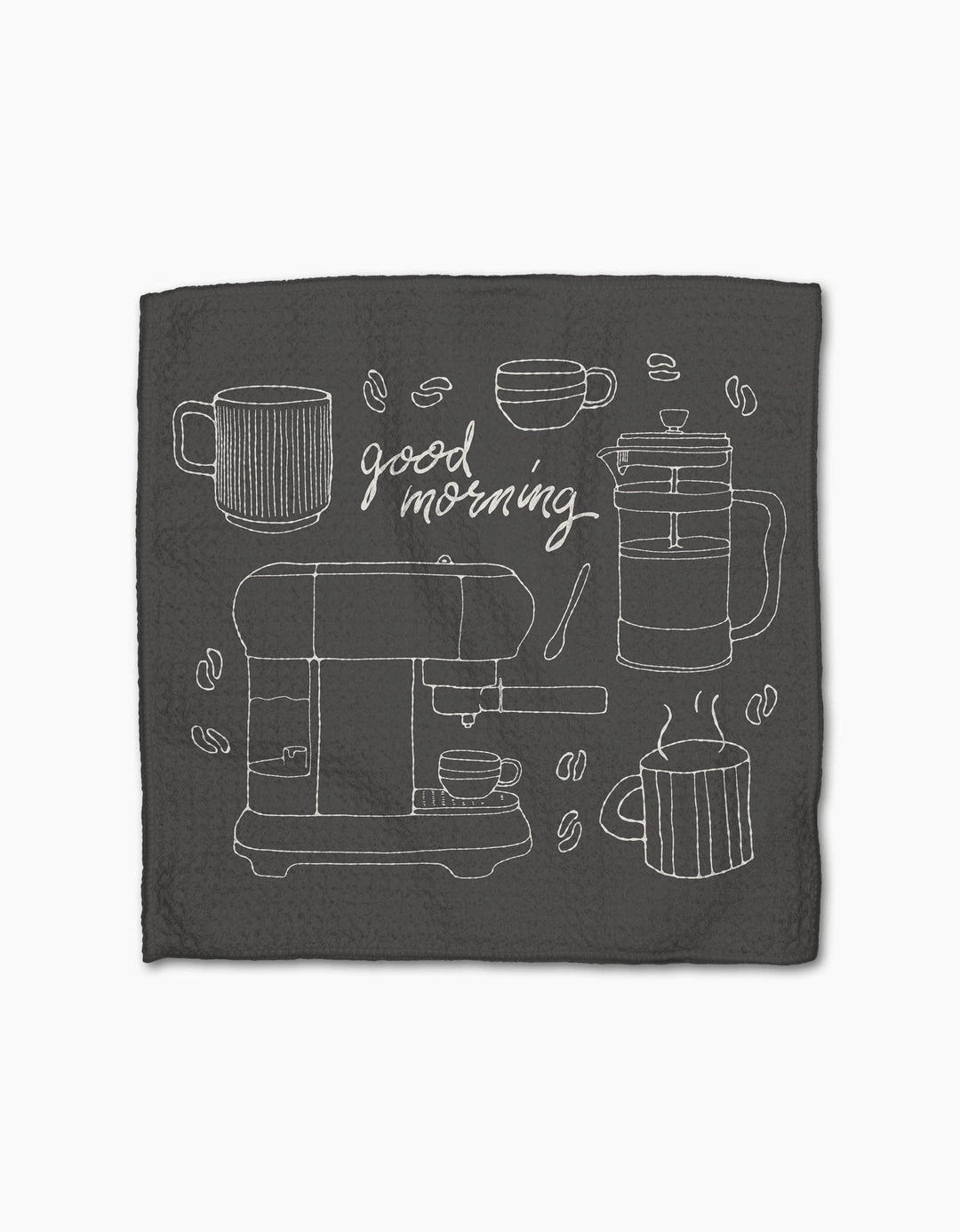 Good Morning Coffee Dishcloth Set of 3