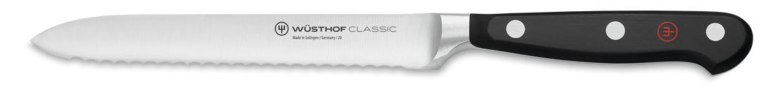 Wüsthof Classic 5" Serrated Utility Knife