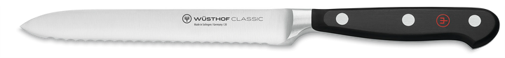 Wüsthof Classic 5" Serrated Utility Knife