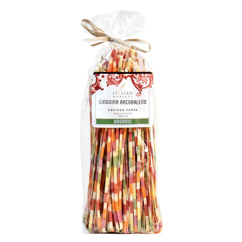 Organic Linguine Arcobaleno (Rainbow Linguine)