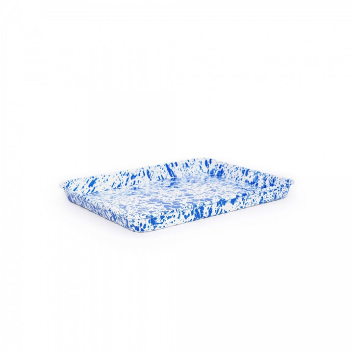 Crow Canyon Splatter Small Rectangular Tray 11.25" x 9.00"