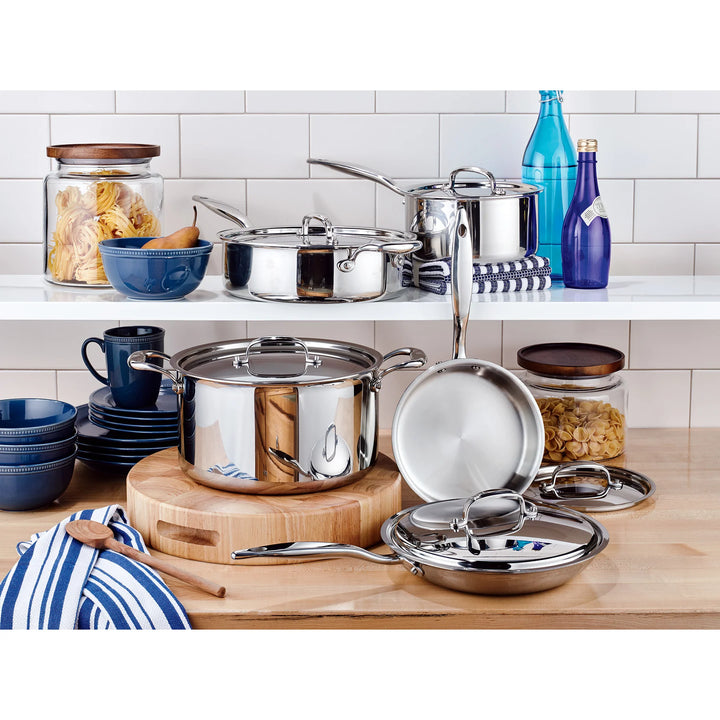 Heritage Steel Titanium Series 10-Piece Cookware Set