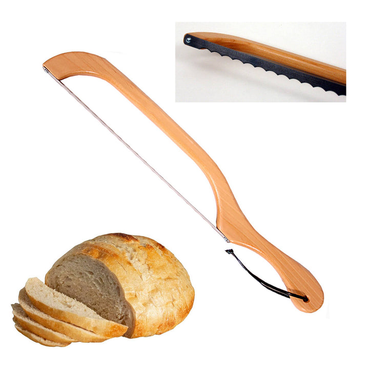 Out of the Woods Bread & Bagel Slicer - Natural Alder Finish