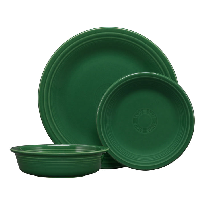 Fiestaware Classic Rim 3-Piece Place Setting