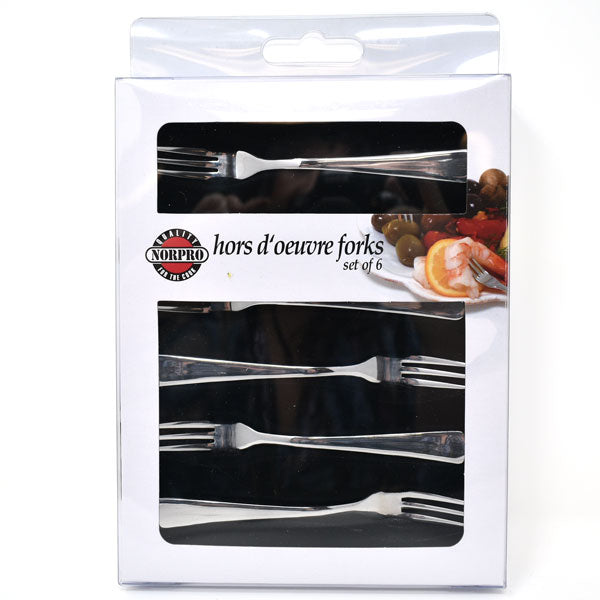 Norpro Hors D'oeuvres Forks, Set of 6