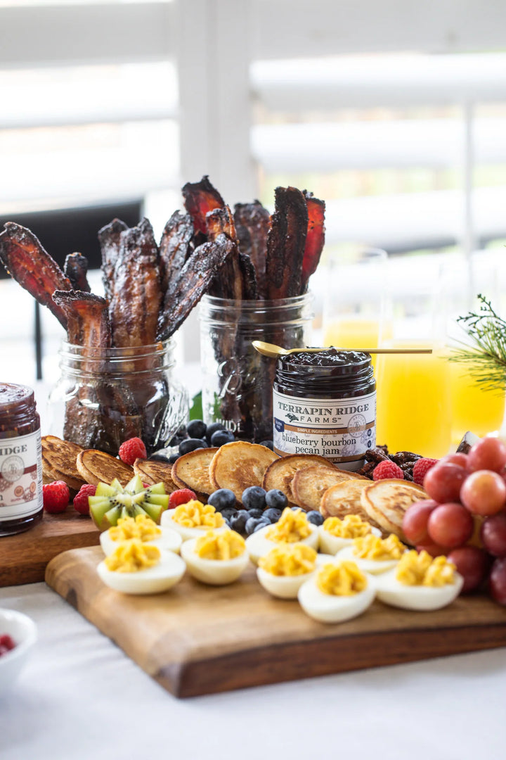 Blueberry Bourbon Pecan Jam