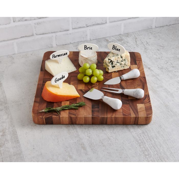 Porcelain Cheese Marker Set
