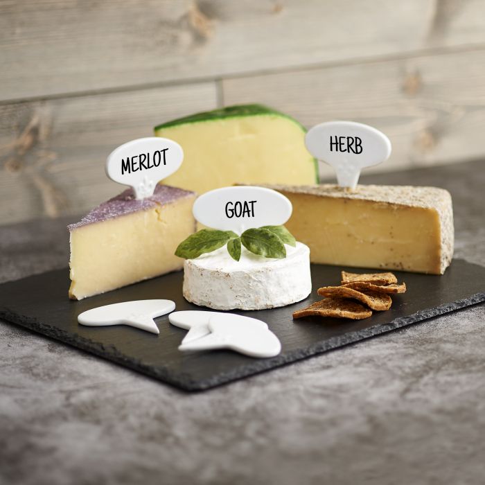 Porcelain Cheese Marker Set