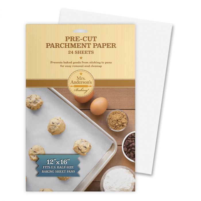 Mrs. Anderson's Baking Pre-Cut Parchment Paper Sheets