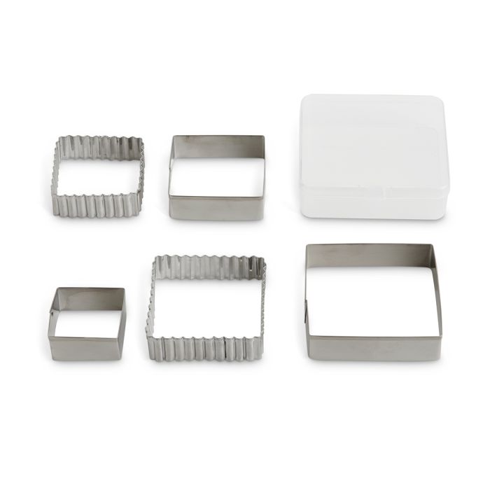 Mrs. Anderson's Stainless Steel Square Cutter Set