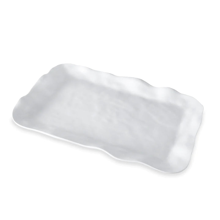 Vida Nube Extra Large Rectangular Tray (White)