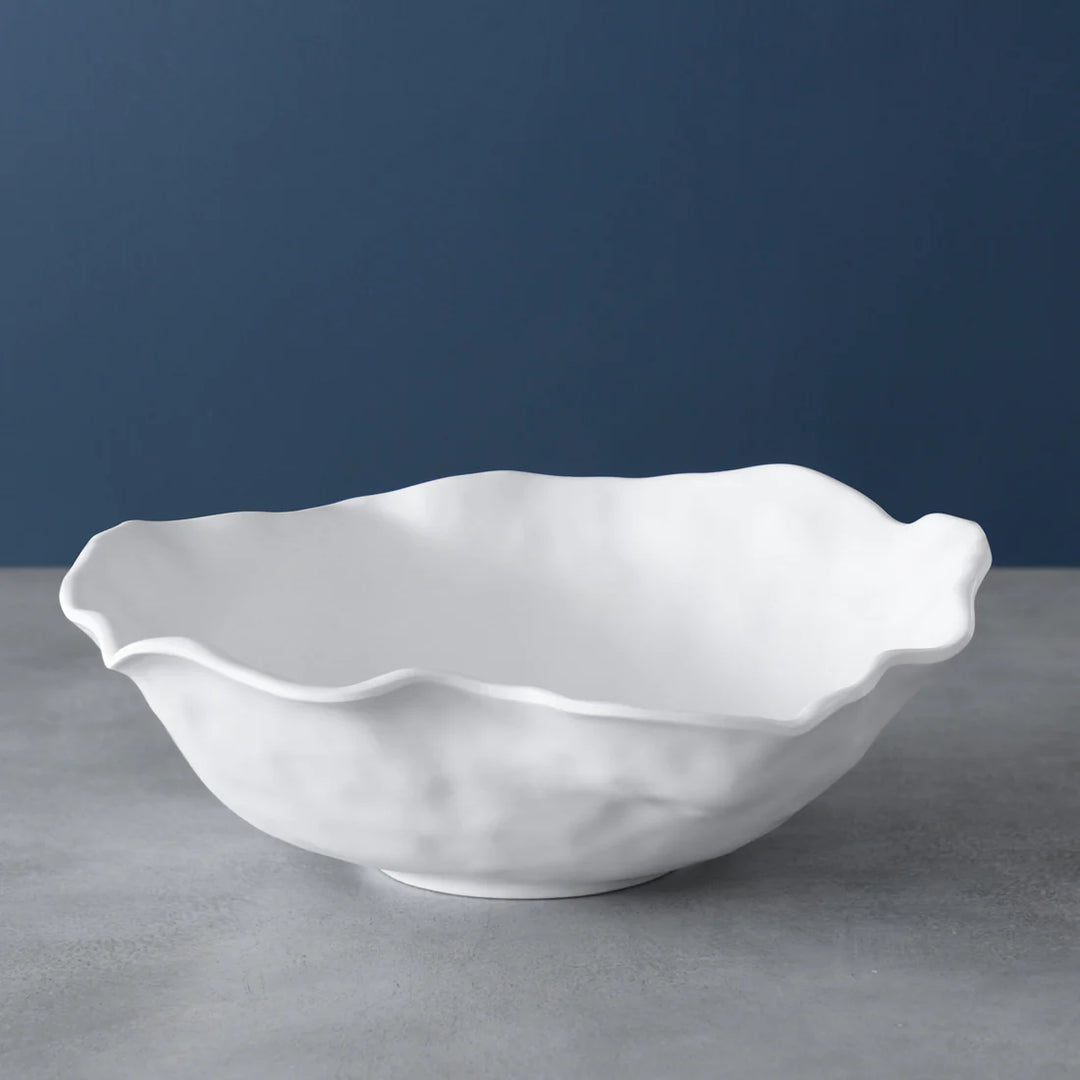 Vida Nube Large Round Bowl (White)