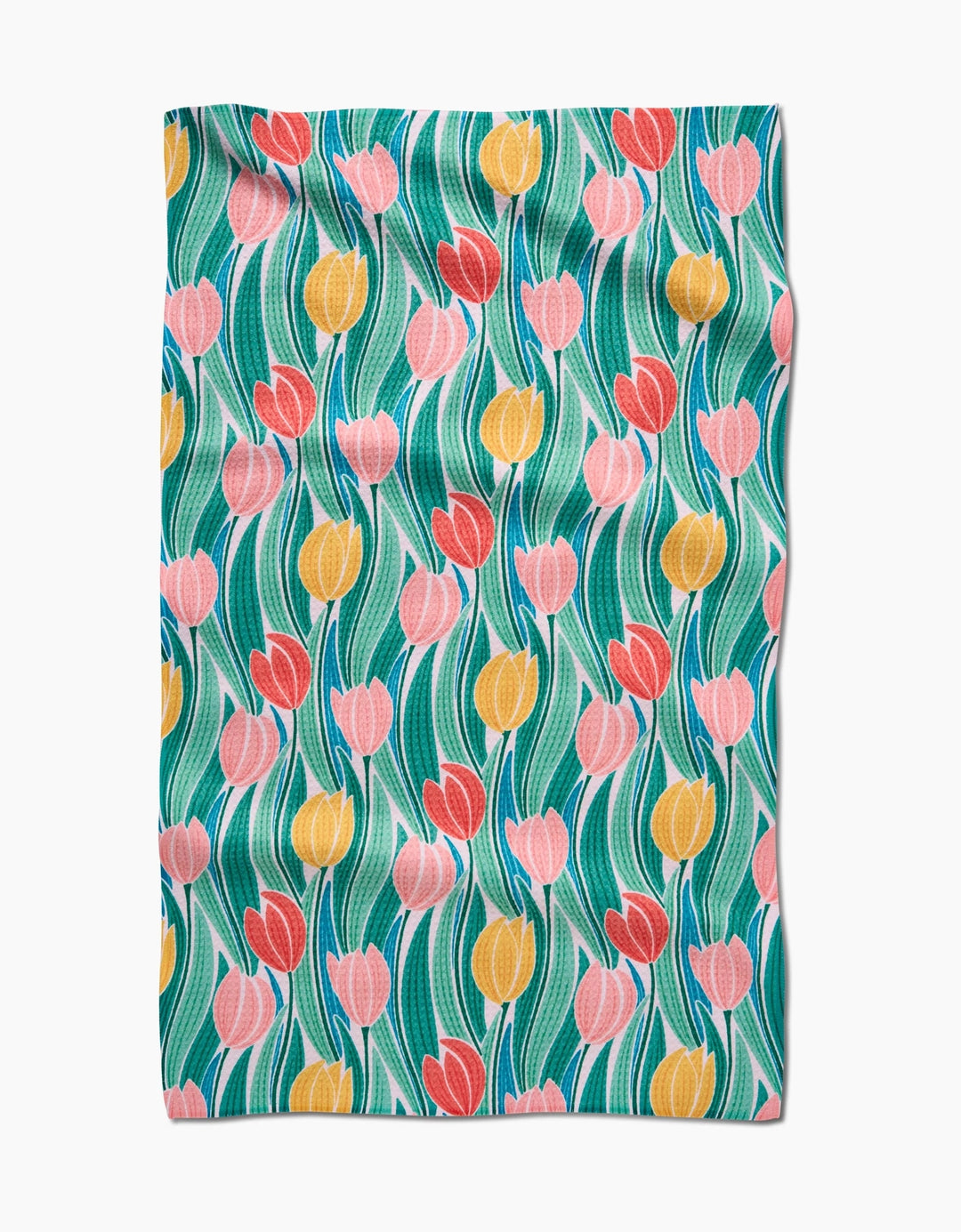 Tranquil Tulips Kitchen Tea Towel