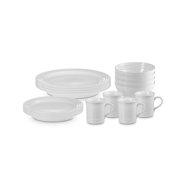 Le Creuset Vancouver 16-Piece Dinnerware Set