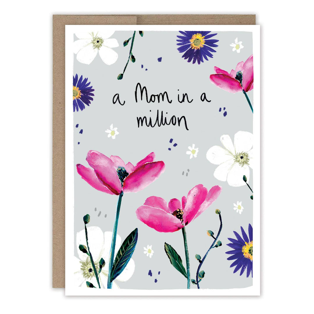 Mom in a Million Mother's Day Card
