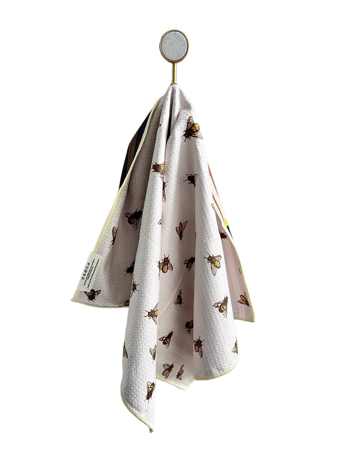 Crae.Home Milk and Honey Reversible Hand Towel