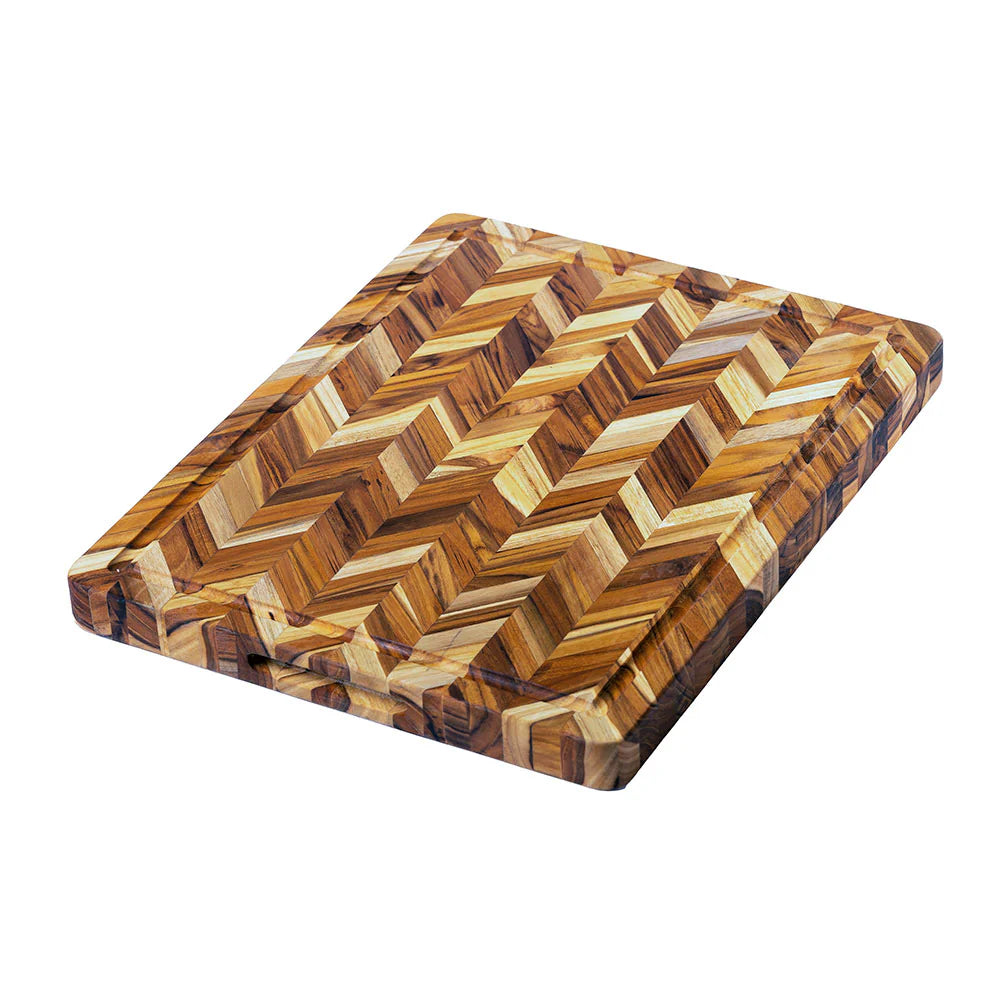 Herringbone Cutting Board Heavy Duty