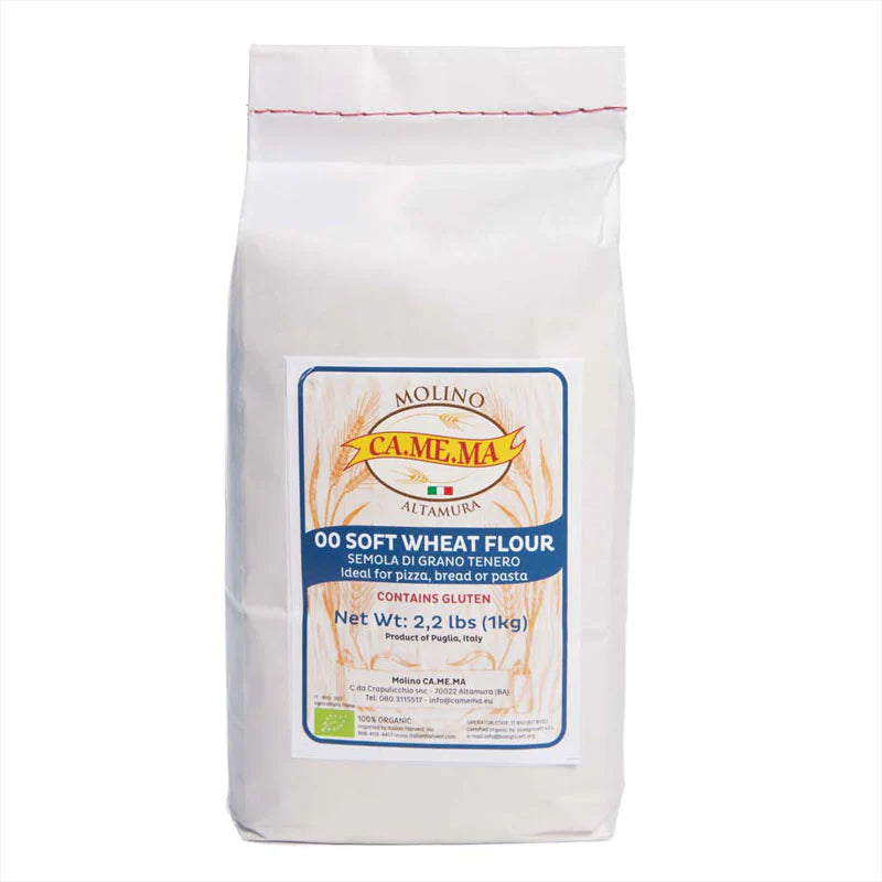 Organic Soft Wheat "00" Flour of Altamura by Molino Camema