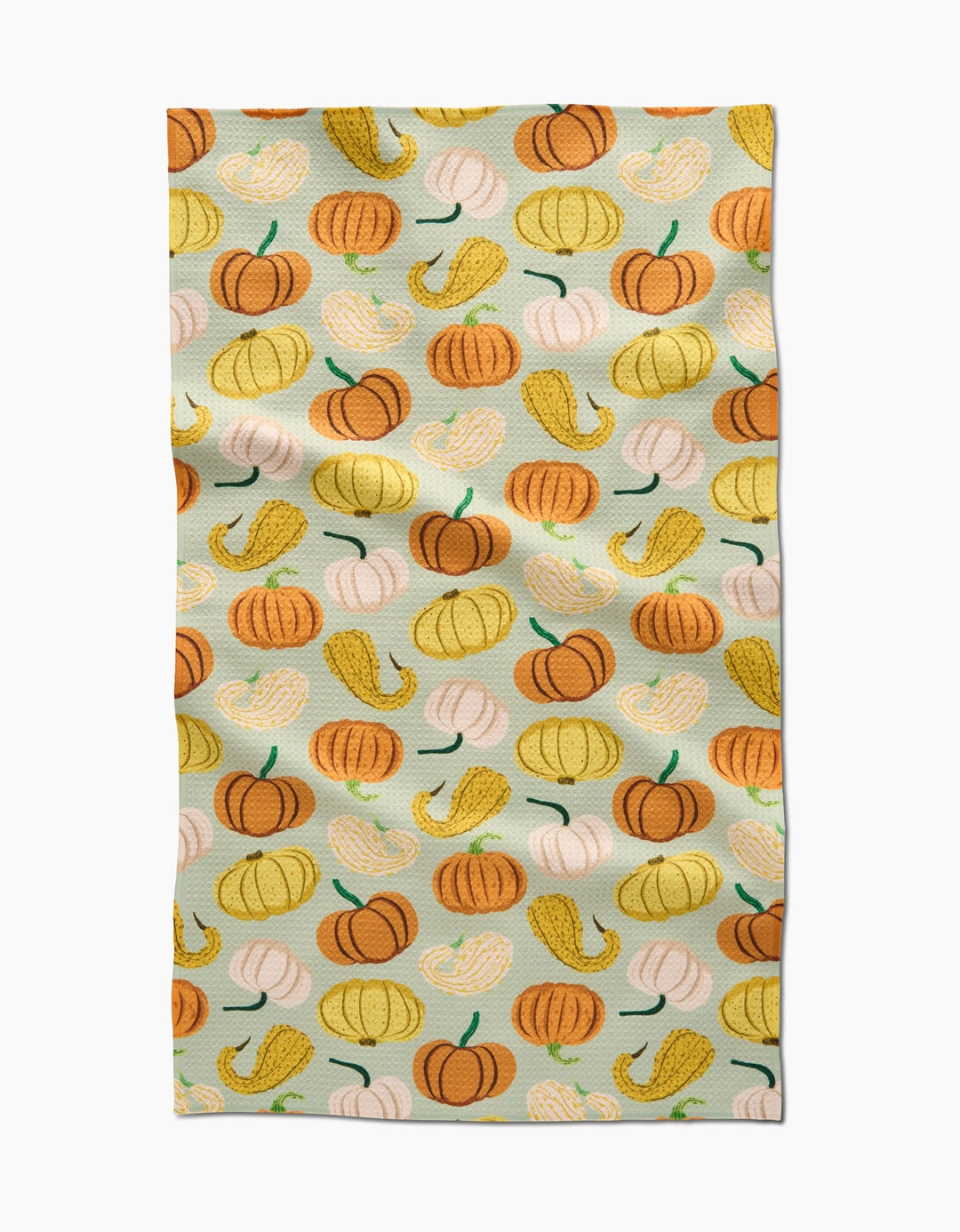 Pumpkins and Gourds Kitchen Tea Towel