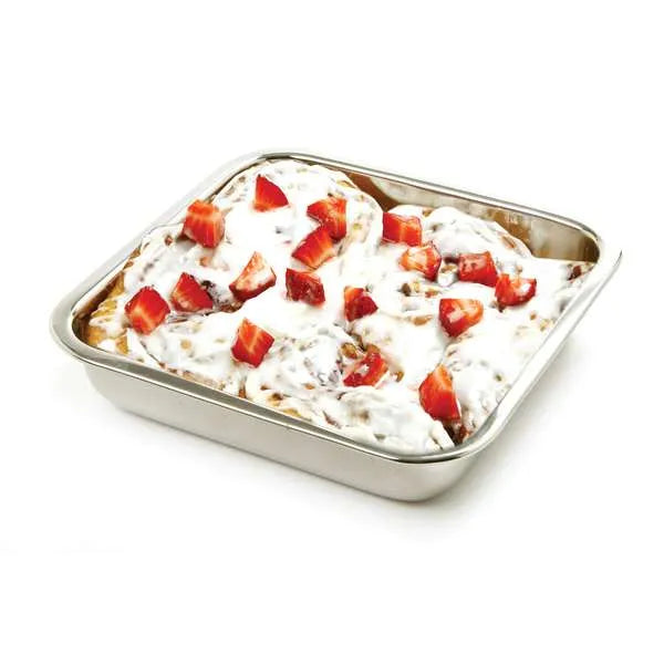 Stainless Steel Square Cake Pan 7.5"