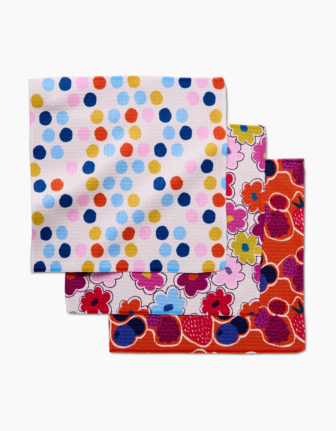 Carnival Fling - Dishcloth Set of 3