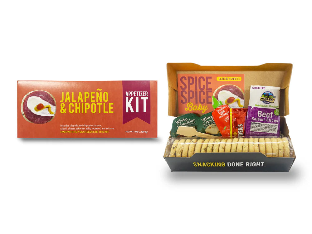 Snackable Jalapeño & Chipotle Crackerology Kit