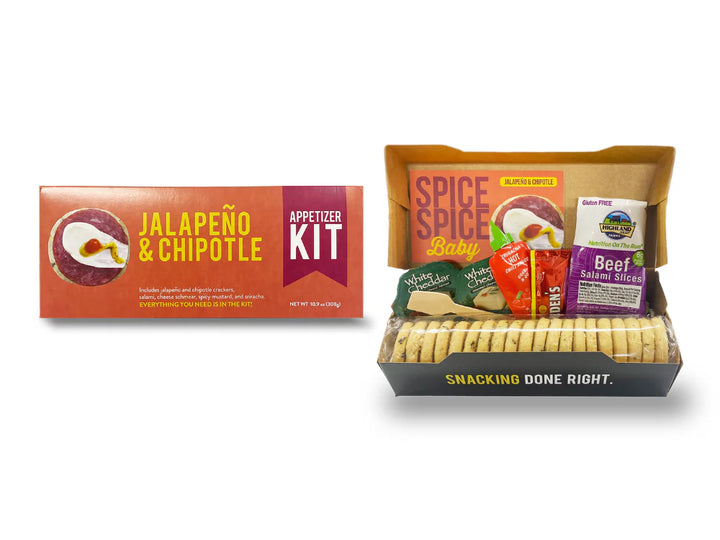 Snackable Jalapeño & Chipotle Crackerology Kit
