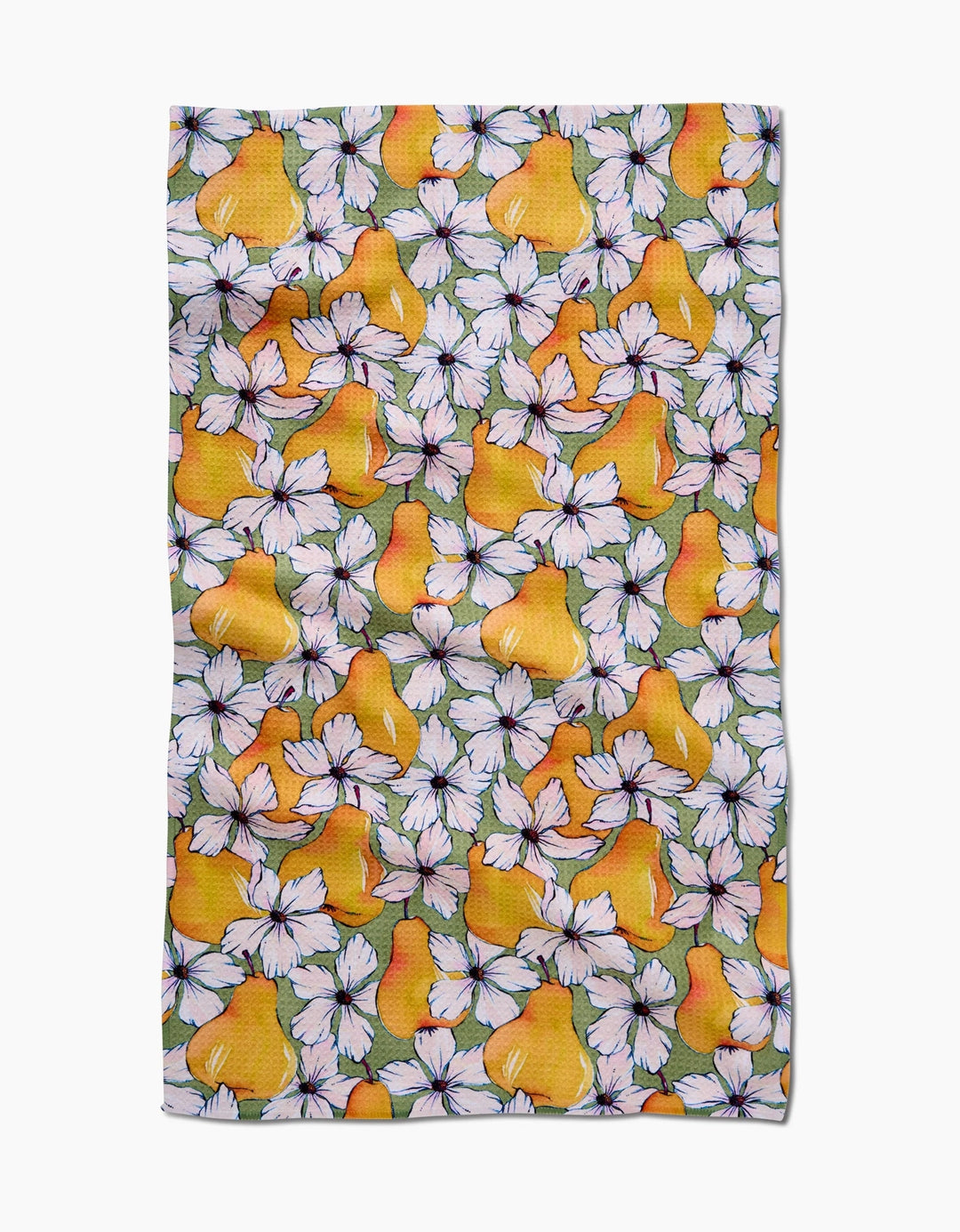 Pears Petals Kitchen Tea Towel