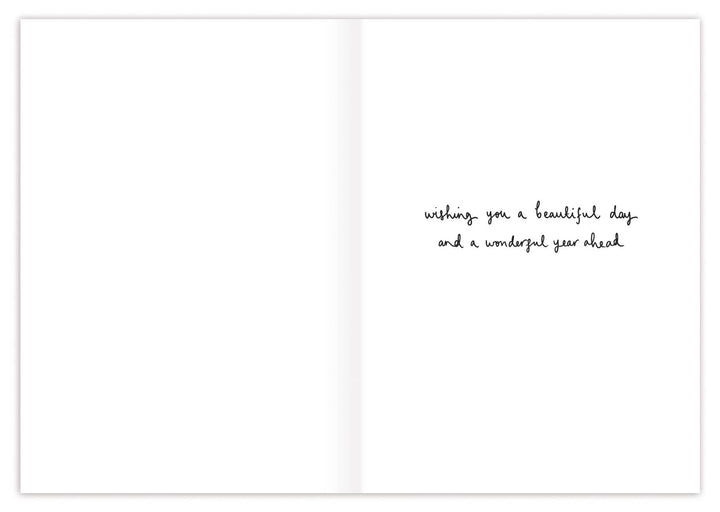To A Lovely Friend Green House Birthday Card