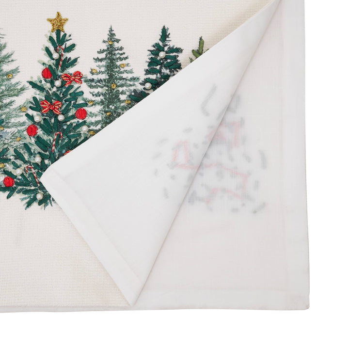 Christmas Tree Design Table Runner