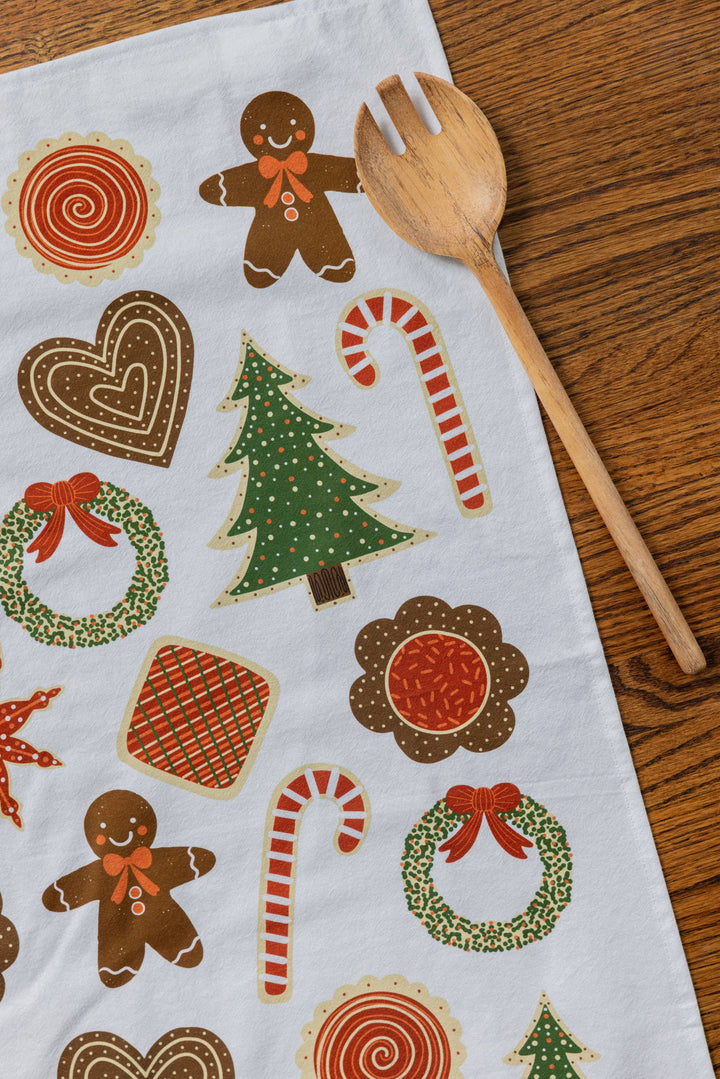Gingiber - Christmas Cookies Tea Towel