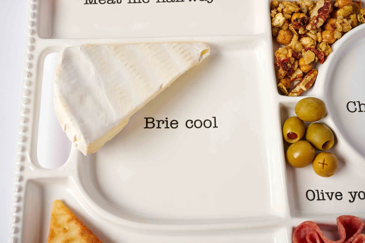 Mud Pie Ceramic Charcuterie Board