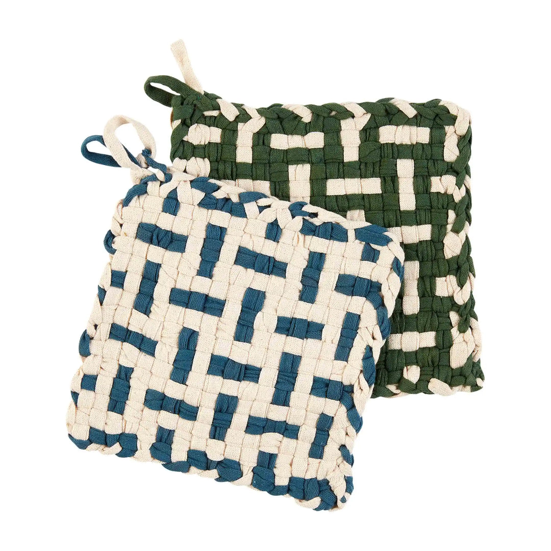 Woven Potholder Set